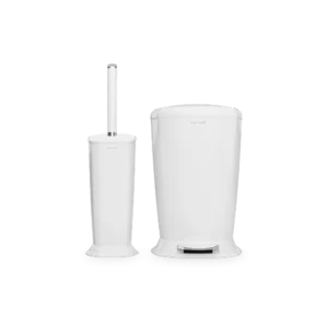 برس توالت و سطل زباله ایمن آب