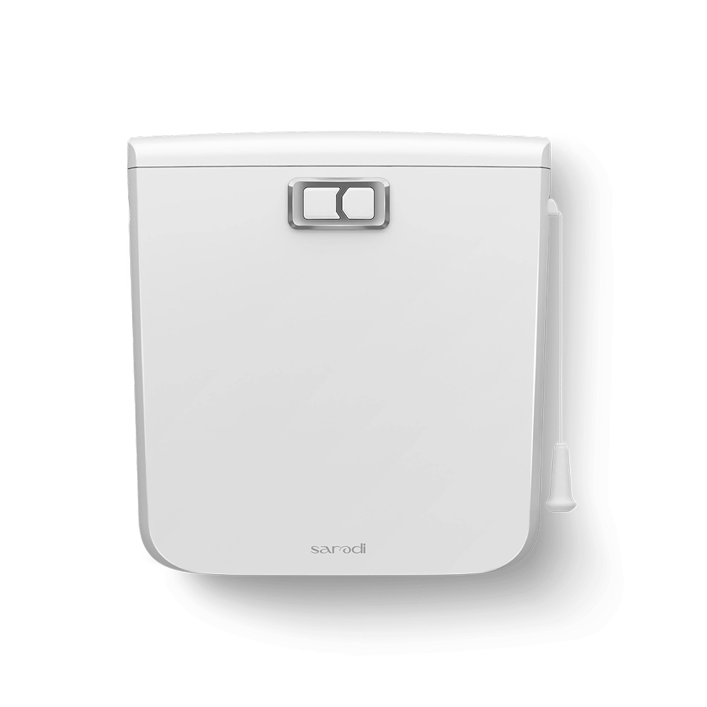 فلاش تانک ایمن آب مدل کاسپین سفید